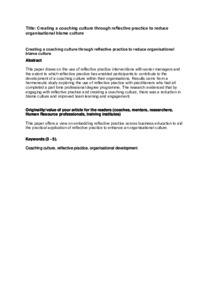 Just culture vs blame culture picture