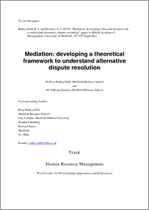 Mediation adr advantages and disadvantages image