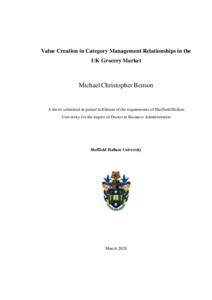 Full article: Value Creation and Category Management through