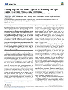 Seeing beyond the limit: a guide to choosing the right super-resolution ...