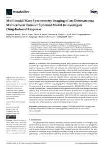 Multimodal Mass Spectrometry Imaging of an Osteosarcoma Multicellular ...